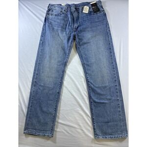 Levis Premium 505 Regular Fit Selvedge Denim Jeans Blue 00505-2903 Mens 38x32